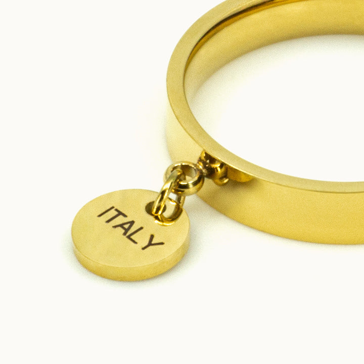 Anello con Pendente H